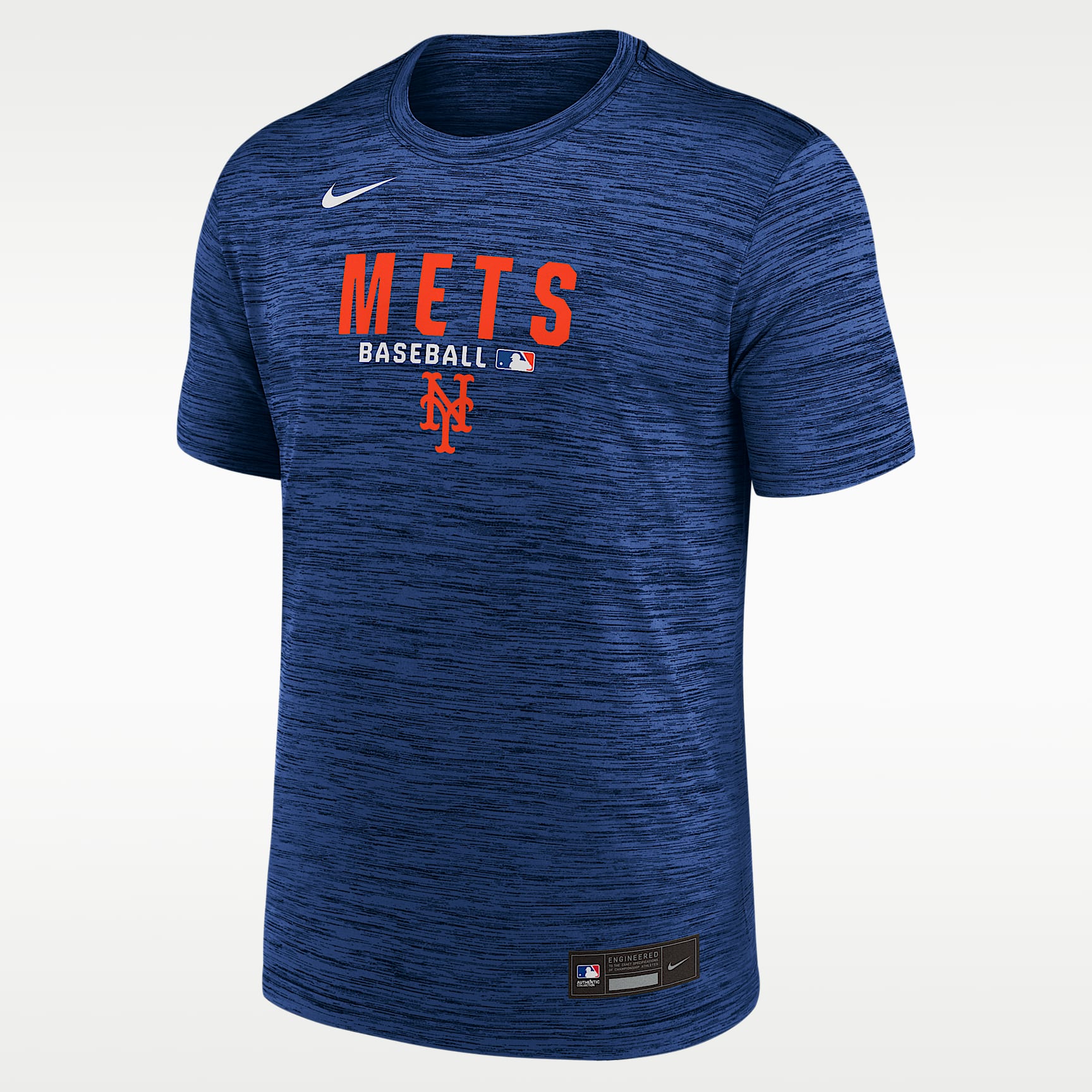 Nike ニューヨークメッツ オーセンティック ドライTシャツ　ナイキブルー New York Mets Authentic Collection Men's Nike Dri-FIT MLB T-Shirt